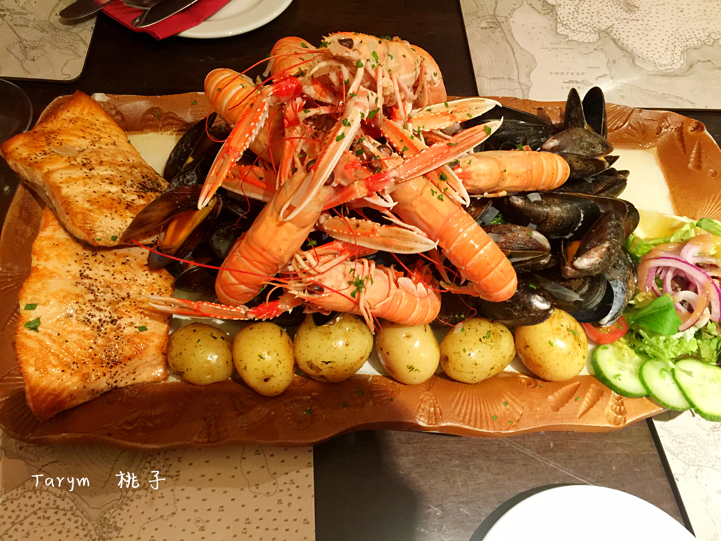 海鲜大拼盘