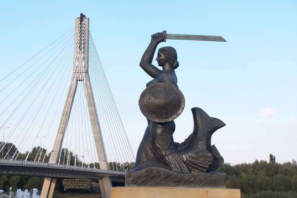 波兰华沙美人鱼旅游景点介绍-【波兰景点攻略